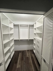 Closet renovations